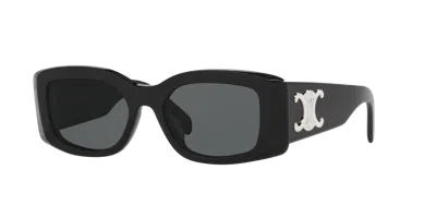 Celine Woman Sunglass Triomphe Cl40282u In Grey