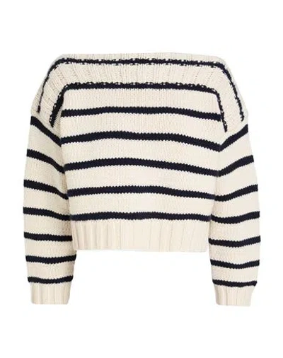 CELINE CELINE WOMAN SWEATER CREAM SIZE S CASHMERE, WOOL