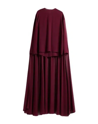 Celine Woman Top Burgundy Size 6 Silk