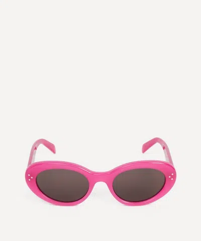 Celine Women's 3 Dots Oval Sunglasses