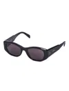 Celine Women Rectangular Sunglassess In Black