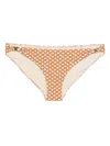 Celine Women 70's Slip Mare In Orange