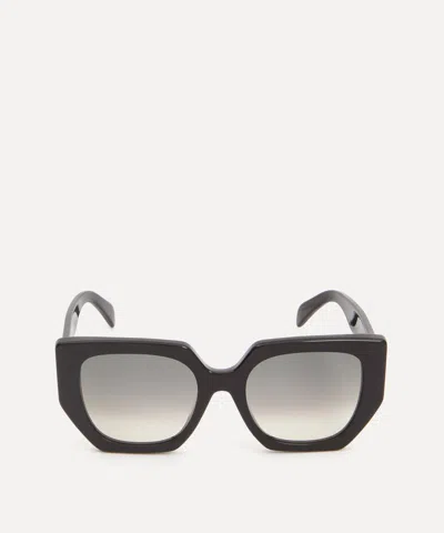 Celine Women's Acetate Butterfly Sunglasses