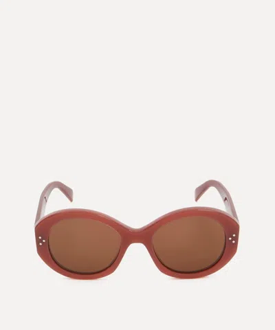 Celine Women's Acetate Round Sunglasses