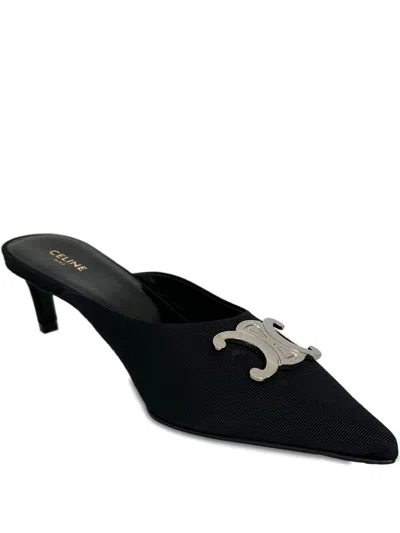 Celine Women Alma Triomphe Mules In Multi