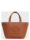 Celine Cabas Anas Grain Handbag In 04lu