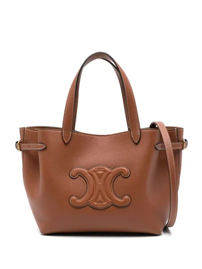 Celine Women Anais Mini Leather Cabas Bag In Multi