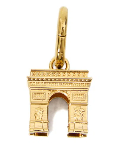 Celine Women Arc De Triomphe Charm In Gold