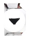 Celine Women Triomphe Swimsuit Bottom In Matte Jersey In Black