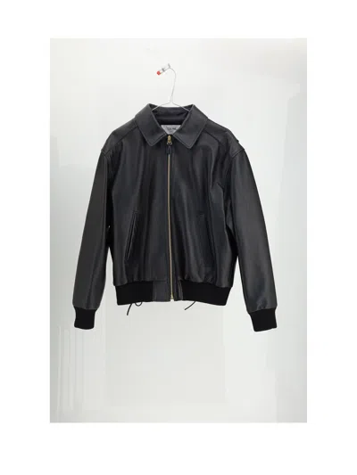 CELINE CELINE WOMEN BLOUSON AVIATEUR DETAIL LACAGE