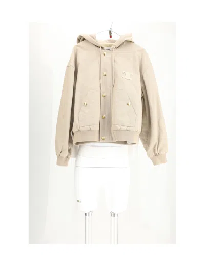 Celine Women Blouson Workwear Triomphe In Pink
