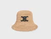 Celine Triomphe Bucket Hat In Neutral