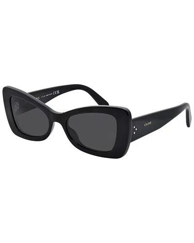 Celine Women's Bold 3 Dots 54mm Sunglasses In Black