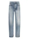 Celine Women Boyfriend Fit Denim Jeans In Blue