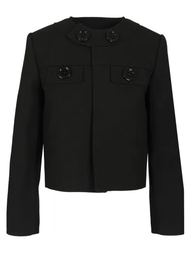 CELINE CELINE WOMEN "BROMPTON" WOOL JACKET
