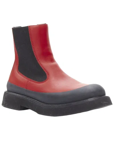 Pre-owned Celine Women's Calfskin Leather Bootie (authentic Pre-loved)