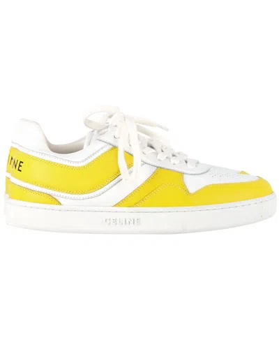 Celine Women's Calfskin Leather Trainer Low-top Sneaker (authentic Pre-loved) In Multi