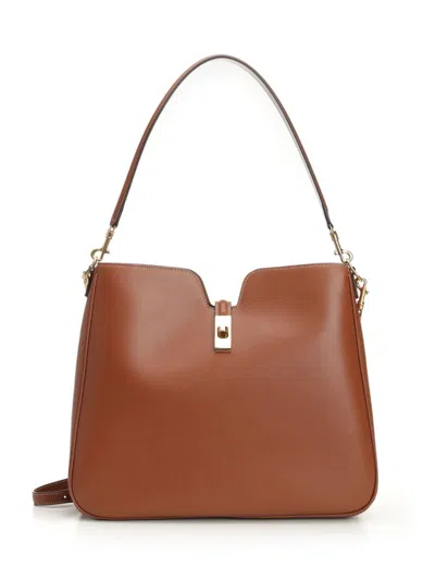 Celine Women Camille 16 Medium Bag In Brown