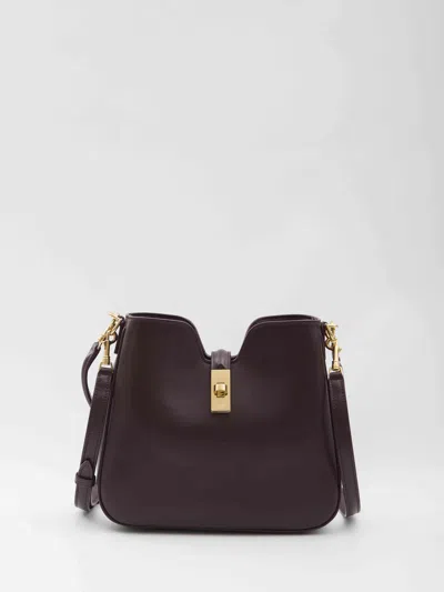 Celine Women Camille 16 Soft Bag Small In Purple