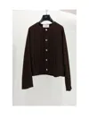 Celine Women Cardigan Jacket In Brown