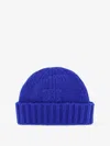 Celine Women Cashmere And Silk Triomphe Hat In Blue