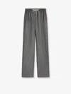 Celine Women Cashmere Jogger Trousers In Gray