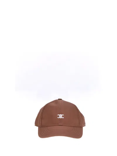 Celine Women Casquette Mini Triomphe In Multi