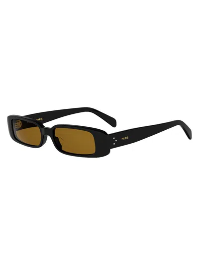 CELINE WOMEN'S CELINE 3 DOTS 53MM RECTANGULAR SUNGLASSES