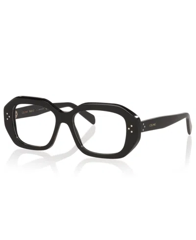 Celine Women's  3 Dots Cl50156i Polarized Eyeglasses, Cl000510 In Black