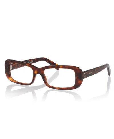 Celine Women's  3 Dots Cl50174i Polarized Eyeglasses, Cl000637 In Brown