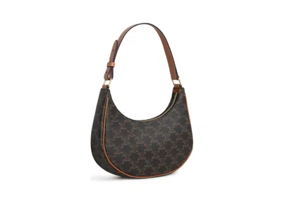 Pre-owned Celine Women's  Ava Bag Triomphe In Tan