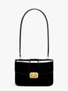 Celine Josephine Teen Leather Shoulder Bag In Black
