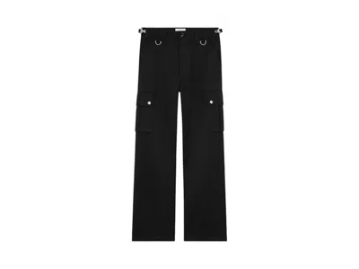 Pre-owned Celine Women's  Cargo Pants In Black