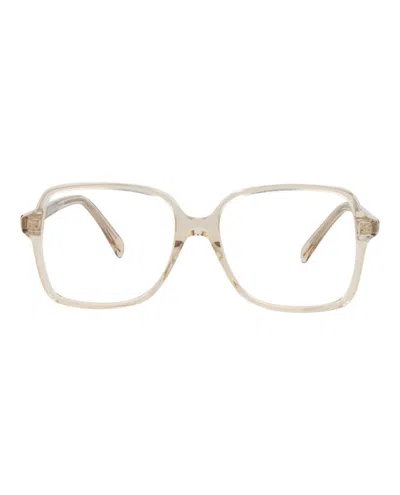 Pre-owned Celine Women's  Cat Eyeframe Acetate Optical Frames In Pink Pink Transparent (cl50093i/52/072)
