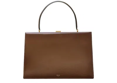 Pre-owned Celine Women's  Clasp Medium In Camel