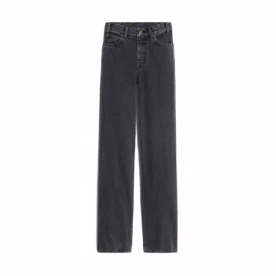 Pre-owned Celine Women's  Kitty Jeans In Charcoal Wash