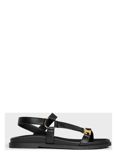 CELINE WOMEN'S CELINE MAUD SANDAL WITH TRIOMPHE
