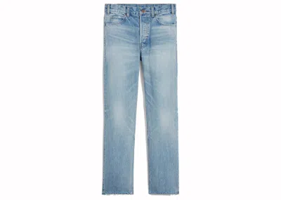 Pre-owned Celine Women's  Polly Jeans In Steel Blue Wash