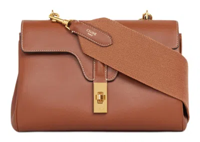 Pre-owned Celine Women's  Soft 16 Bag Tee Shirtn In Tan
