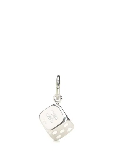 Celine Women  "triomphe" In Metallic
