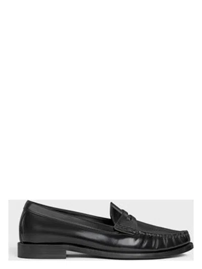 CELINE WOMEN'S CELINE VIVIENNE POLISHED BULLSKIN LOAFERS