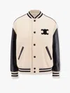 Celine Long-sleeved Casual Jacket In White