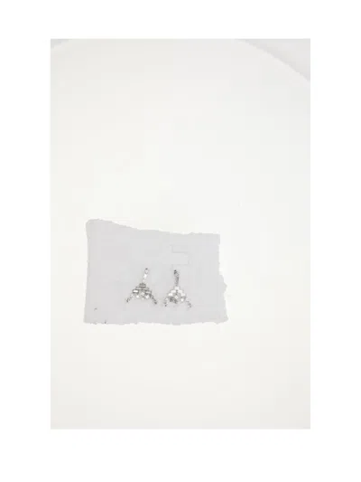 Celine Women Chandelier Earrings In Metallic
