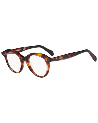Celine Women's Cl 41458-086 45mm Optical Frames In Brown