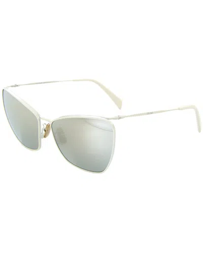 Celine Women's Cl40069un 61mm Sunglasses In Silver