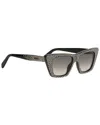 Celine Women's 51mm Cat-eye Sunglasses In Shiny Black