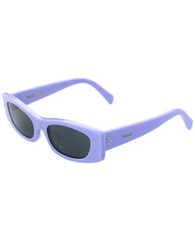 Celine Women's Cl40245u 55mm Sunglasses In Purple