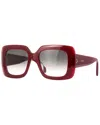 Celine Women's Cl40263i 54mm Sunglasses In Red