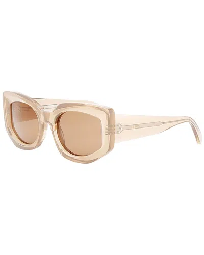Celine Women's Cl40277f 54mm Sunglasses In Neutral