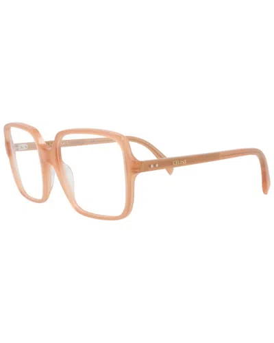 Celine Women's Cl50076i 57mm Optical Frames In Orange